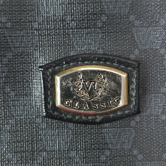 BAG BAZAAR VINTAGE WALLET IN BLK/ GREY - Picture 4 of 8